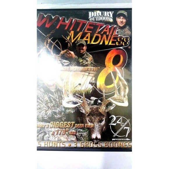 Drury Outdoors Adventures Whitetail Madness 8 Hunting Dvd - Picture 2 of 4